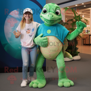 Green Sea Turtle mascotte...