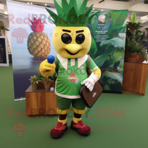 Olive Pineapple mascotte...