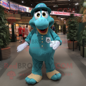 Teal Horseshoe mascotte...