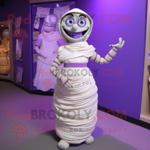 Lavendel mummie mascotte...