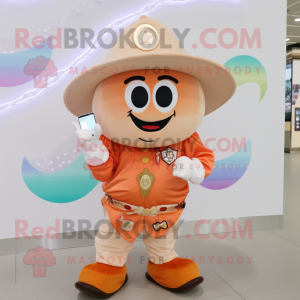 Peach Cowboy mascotte...