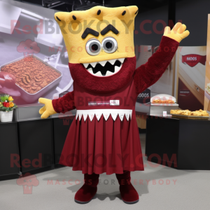 Maroon Nachos mascotte...