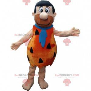 Mascot Fred Flintstones, famous prehistoric character -