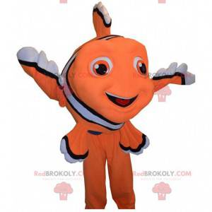 Mascota de Nemo, el famoso pez payaso de dibujos animados -