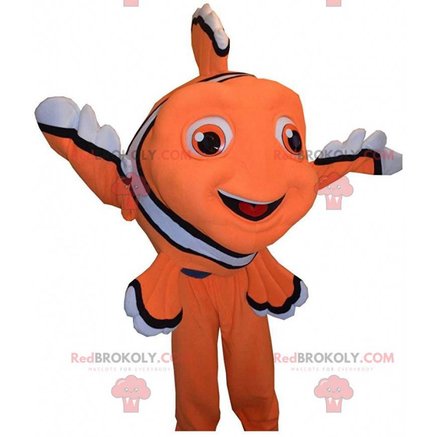Mascotte de Nemo, le célèbre poisson-clown de dessin animé -