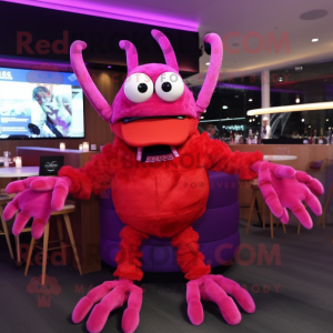 Magenta Crab Cakes mascotte...