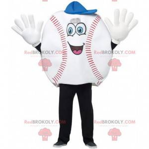 Mascotte de balle de baseball, costume de baseball -