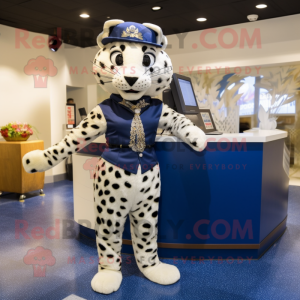 Navy Leopard mascotte...