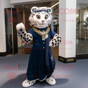 Navy Leopard mascotte...