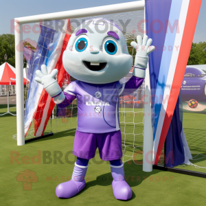 Lavender Soccer Goal...