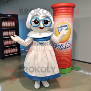 Cream Soda Can maskot...