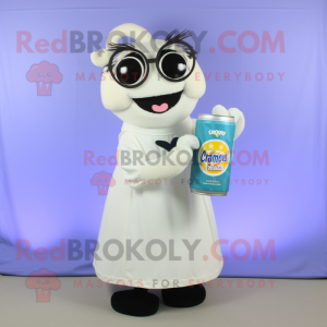 Cream Soda Can maskot drakt...