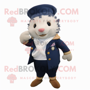 Navy Hedgehog mascotte...