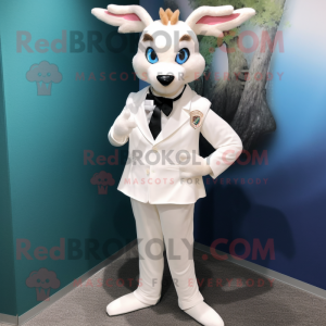 White Deer maskot kostume...