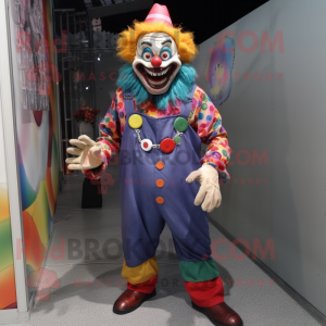 Evil Clown maskot kostyme...