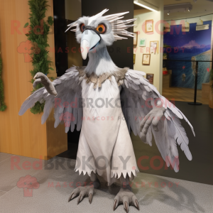 Silver Archaeopteryx maskot...