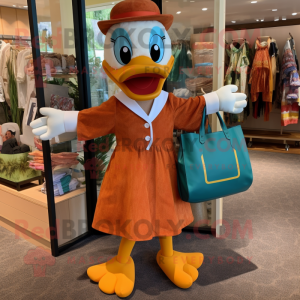 Rust Duck mascotte kostuum...