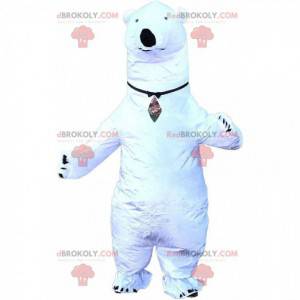 Inflatable polar bear mascot, giant polar bear costume -