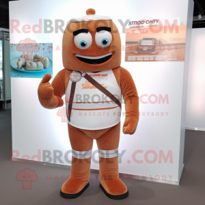 Rust Bröllopstårta maskot...