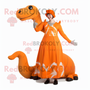 Oranje brachiosaurus...