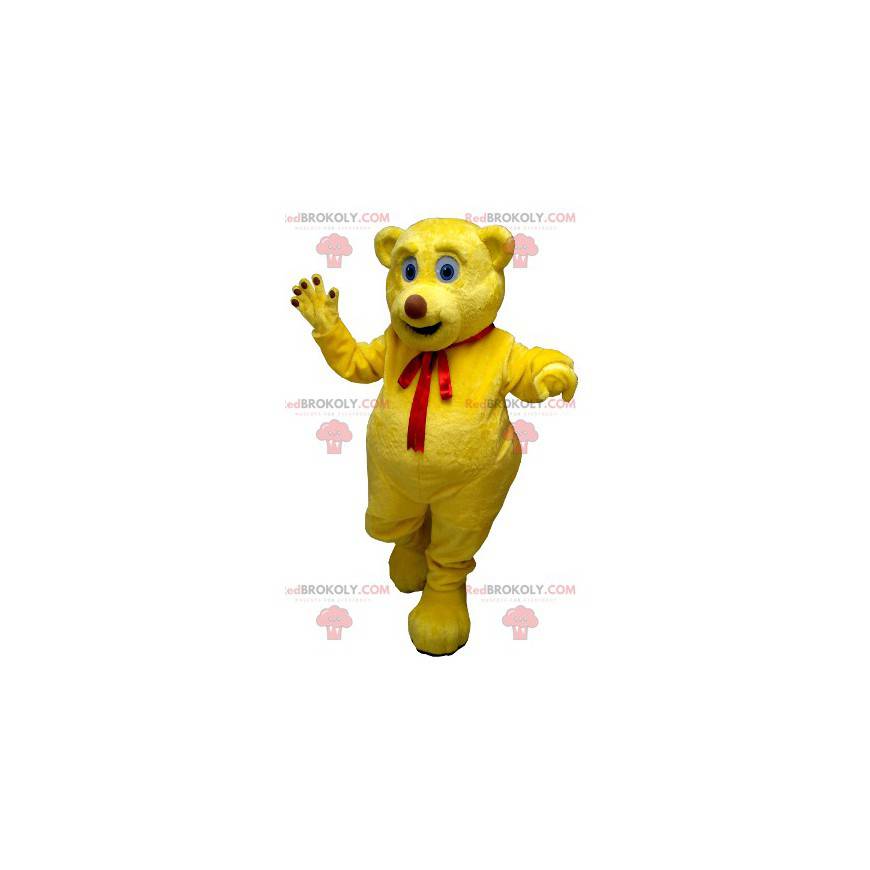 Mascota del oso amarillo - Redbrokoly.com