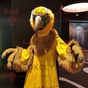 Yellow Vulture mascotte...