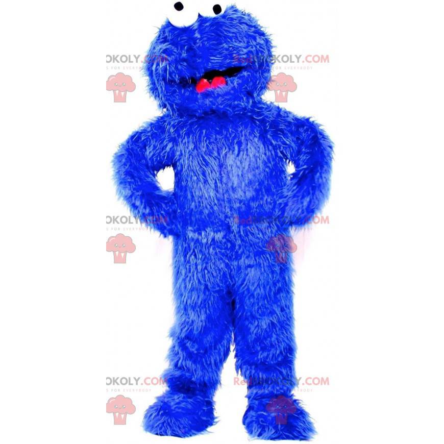 Cookie Monster maskot, berømt blå monster af Sesame Street -