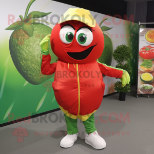 Oliven Tomato maskot...