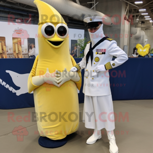 Navy Baa mascotte kostuum...