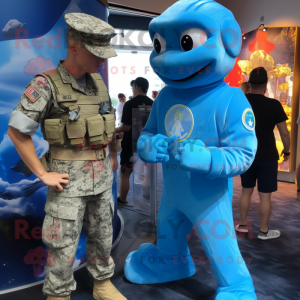 Blue Marine Recon mascotte...