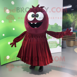 Maroon Melon mascotte...