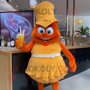 Orange Ogre mascotte...