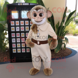 Beige Capuchin Monkey...