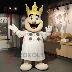 Cream King mascotte kostuum...