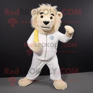 Costume de mascotte Lion...