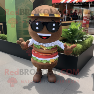 Brown Burgers maskot...