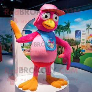 Pink Parrot mascotte...