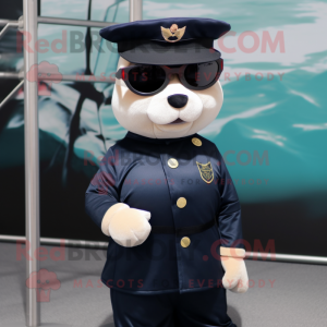 Navy Army Soldier maskot...