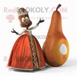 Postava maskota Rust Pear...