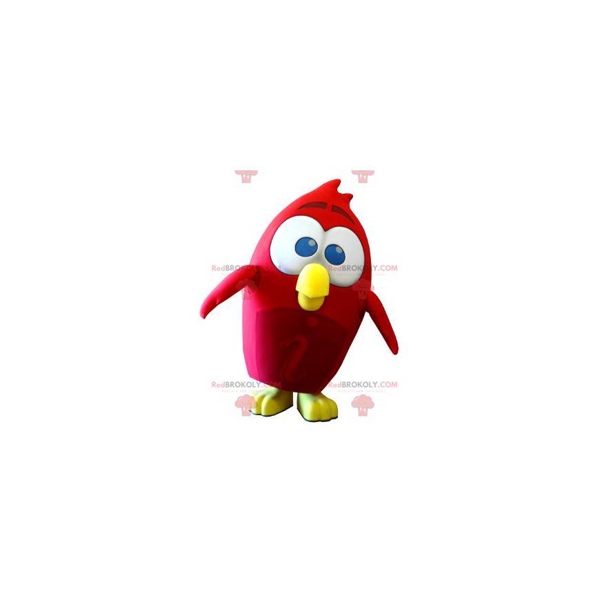 Mascotte d'oiseau rouge du jeu vidéo Angry Birds -