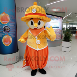 Peach Ring Master maskot...