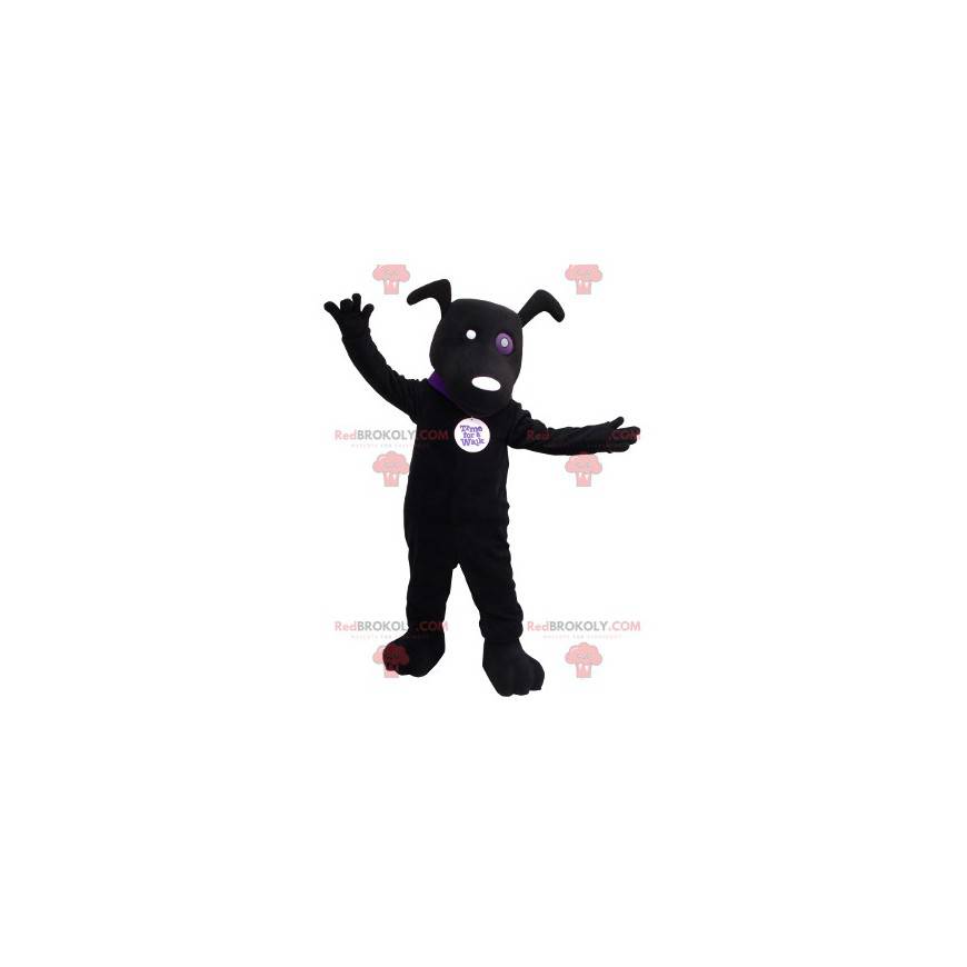 Černý pes maskot - Redbrokoly.com Černý pes maskot - Redbrokoly.com