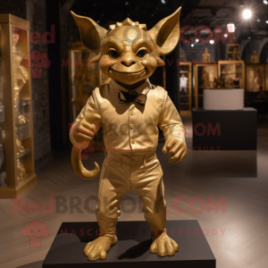 Gouden Gargoyle mascotte...