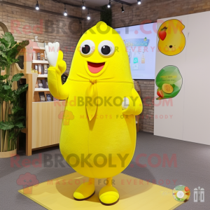 Maskottchen Kostümfigur mit...