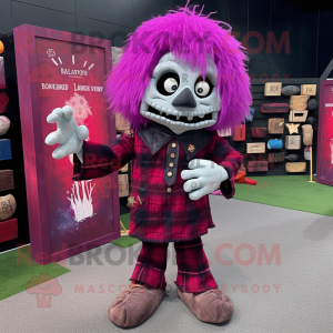 Magenta kerkhof mascotte...