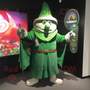 Green Magician mascotte...