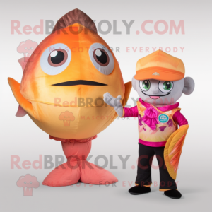 Peach Fish Tacos maskot...
