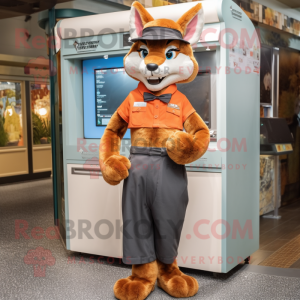 Rust Lynx mascotte kostuum...