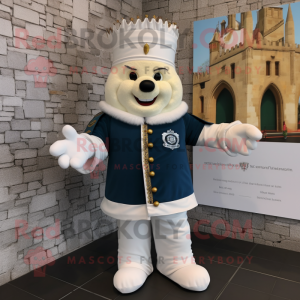 White Irish Castle maskot...