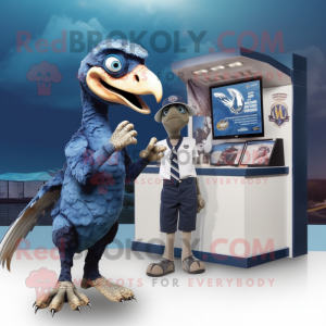 Navy Deinonychus mascotte...